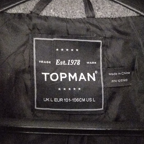 Topman peacoat - Picture 2 of 3